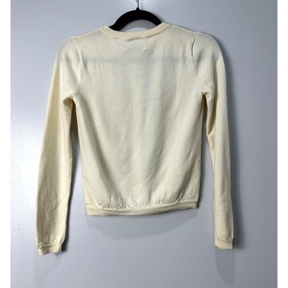 ALICE + OLIVIA Women's 100% Wool/Laine Cardigan Sweater XS - Picture 2 of 7